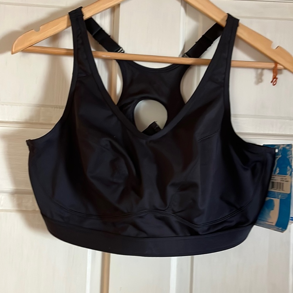 Bra- Brooks running bra 40 D black new with tags